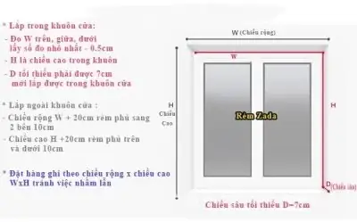 Những Lưu Ý Khi Đo Kích Thước Cửa Sổ