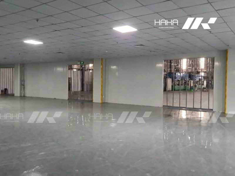 lắp đặt rèm nhựa PVC nam châm nhà xưởng haka