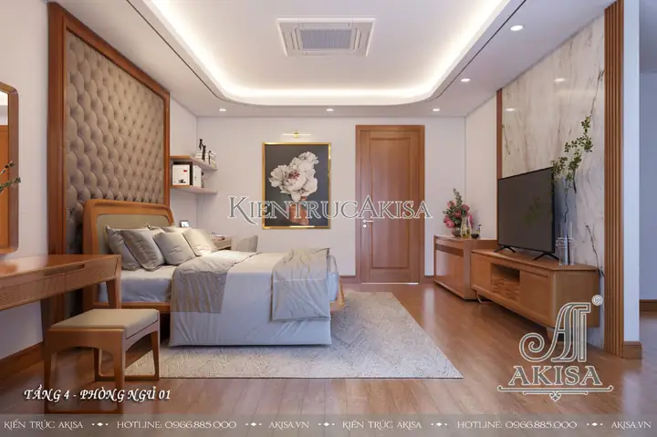 lỗ ban cửa phòng ngủ