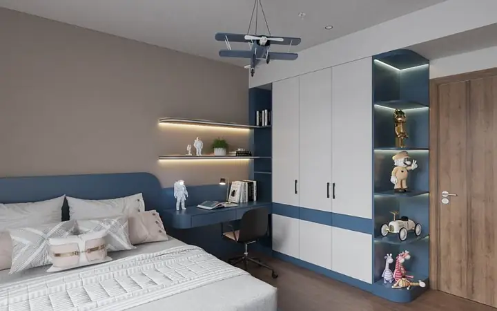 10+ Mẫu Kệ Góc Nhỏ Ở Phòng Ngủ Bé Tiện Lợi Và An Toàn