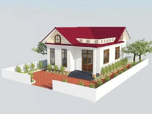 Khám Phá Các Mẫu Nhà 2 Phòng Ngủ Đẹp Với Mô Hình 3D Hiện Đại