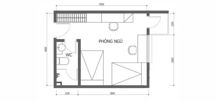 Phòng ngủ 20m2
