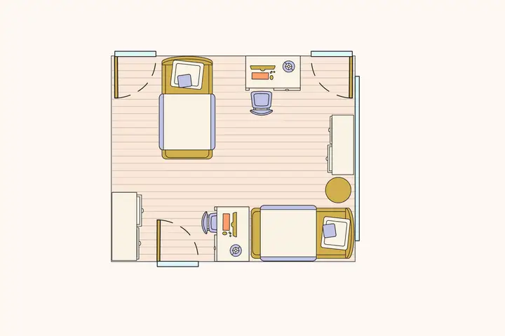 Phòng ngủ 20m2