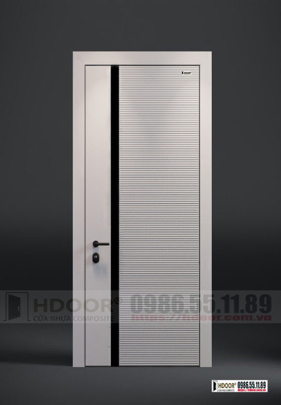 Mẫu cửa nhựa composite cao cấp HDOOR-D47 cho nhà ở Hải Phòng
