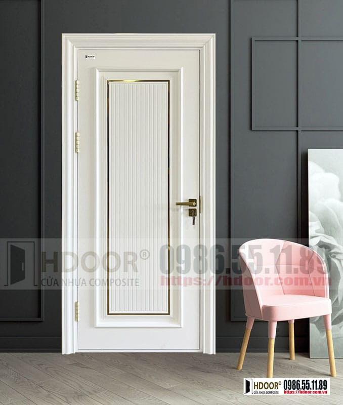 Mẫu cửa nhựa composite chất lượng cao cho nội thất