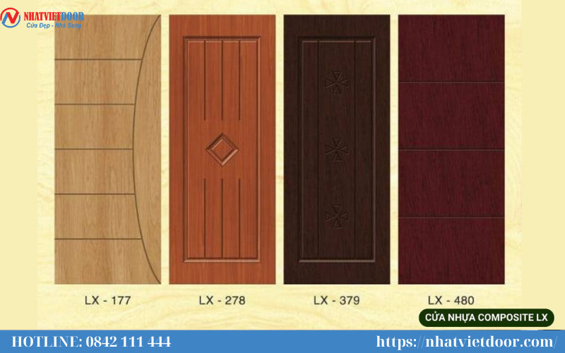 Mẫu cửa nhựa Composite Luxury cao cấp, sự lựa chọn tinh tế cho cửa nhựa giá rẻ TPHCM