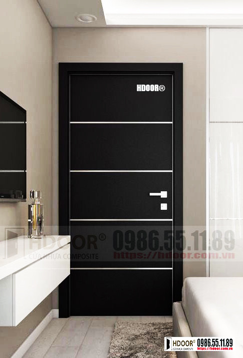 Mẫu cửa nhựa composite Ninh Bình CN01 với thiết kế hiện đại và tinh tế