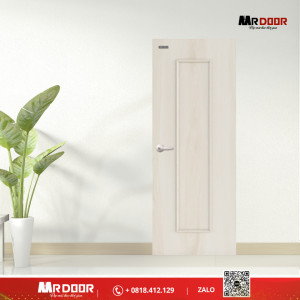 Mẫu cửa nhựa composite tân cổ điển màu gỗ sang trọng, điểm nhấn cho không gian tại Ninh Thuận