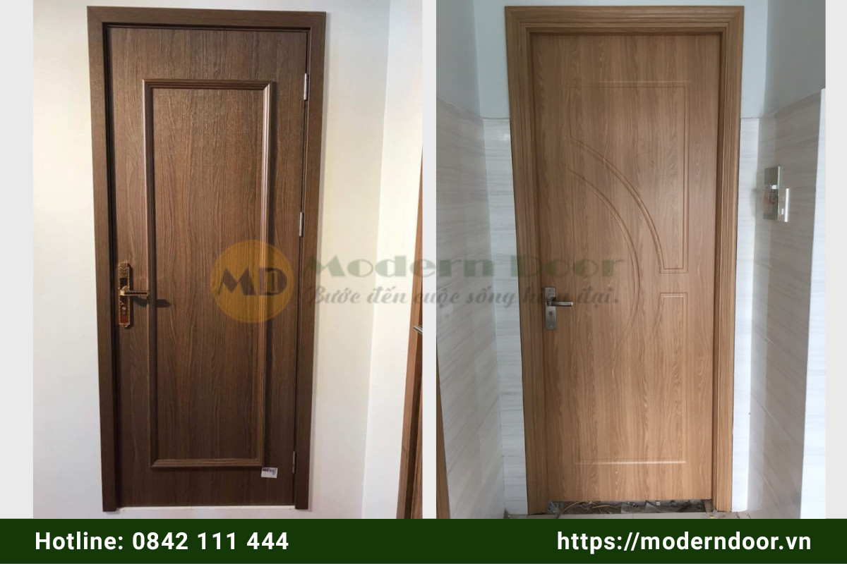 Mẫu cửa nhựa Sungyu vân gỗ tinh tế