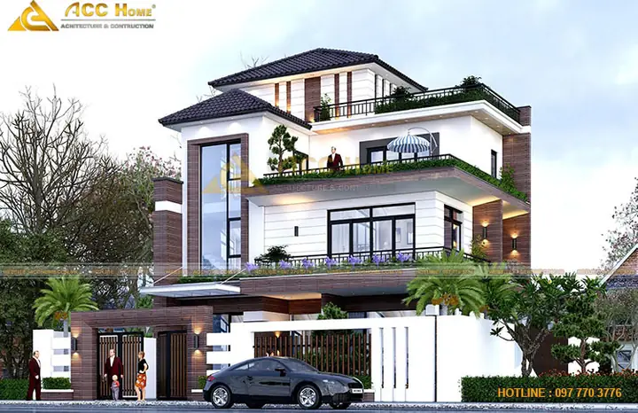 Khám phá mẫu nhà 3 phòng ngủ 10x13m tiện nghi và hiện đại