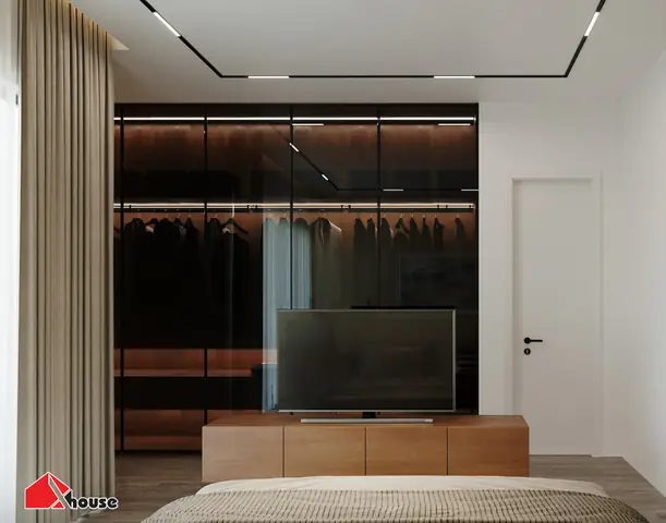 mẫu phòng ngủ âm tủ