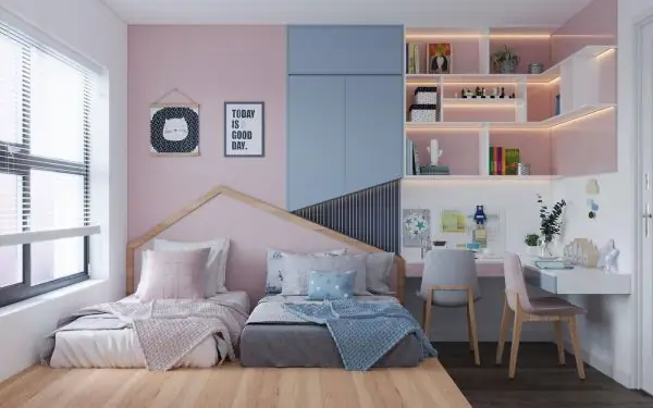 Tổng Hợp Mẫu Phòng Ngủ Cho 2 Chị Em Gái Đẹp và Tiện Nghi Tổng Hợp Mẫu Phòng Ngủ Cho 2 Chị Em Gái Đẹp và Tiện Nghi