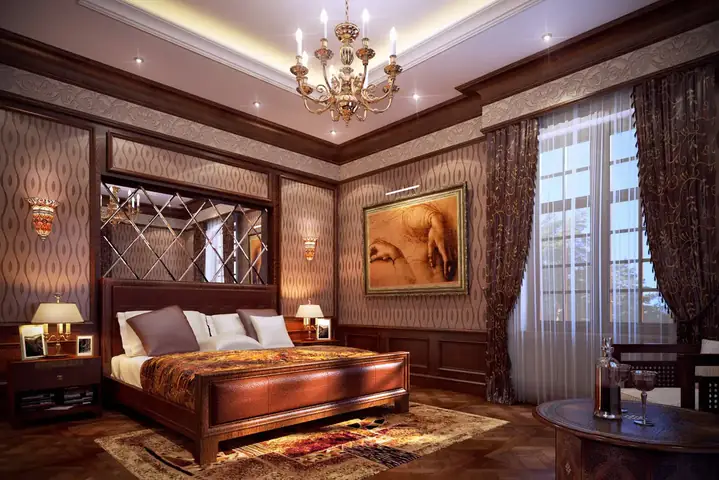 mẫu phòng ngủ cổ điển