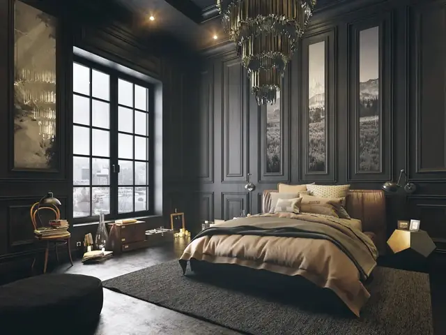 mẫu phòng ngủ cổ điển