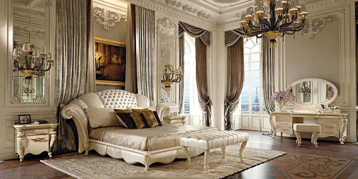 mẫu phòng ngủ cổ điển