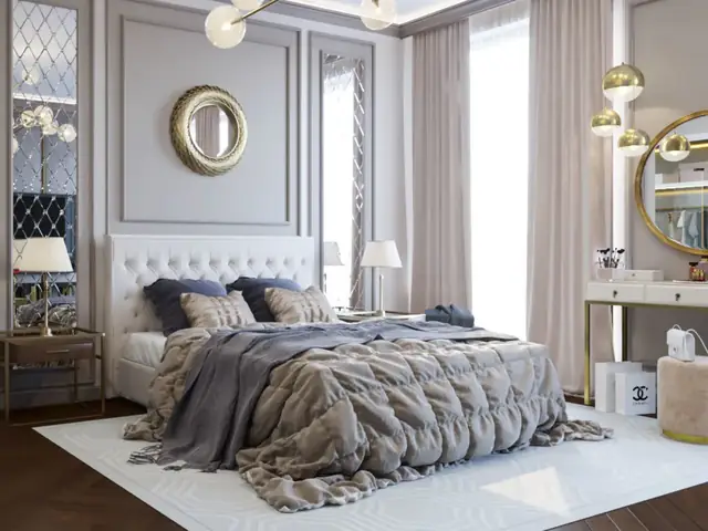 mẫu phòng ngủ cổ điển