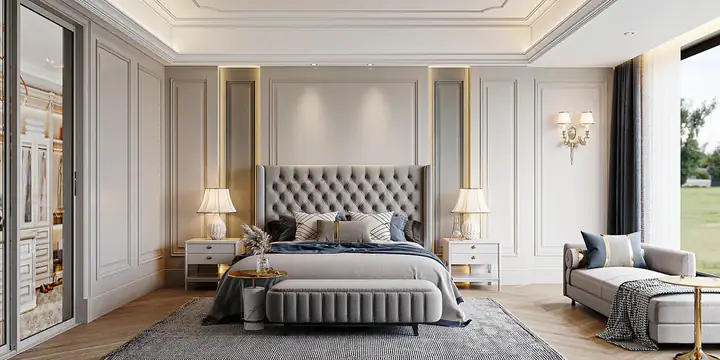 mẫu phòng ngủ cổ điển