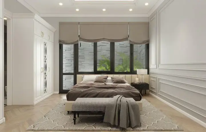 mẫu phòng ngủ cổ điển