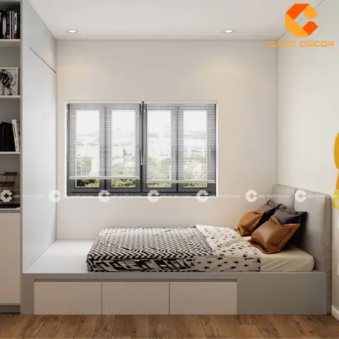Mẫu Phòng Ngủ Gỗ Công Nghiệp: Hướng Dẫn Chọn Lựa Hoàn Hảo