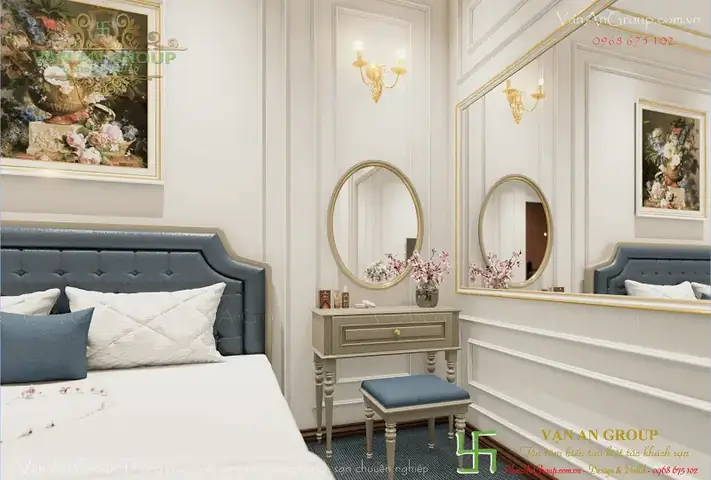 Tổng Hợp Mẫu Phòng Ngủ Khách Sạn Đẹp & Tiêu Chuẩn Thiết Kế