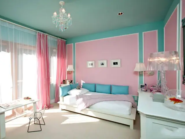 mẫu phòng ngủ màu hồng mẫu phòng ngủ màu hồng