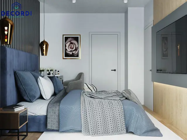 mẫu phòng ngủ xanh đẹp mẫu phòng ngủ xanh đẹp