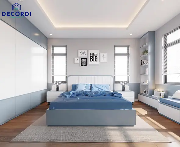 mẫu phòng ngủ xanh đẹp mẫu phòng ngủ xanh đẹp