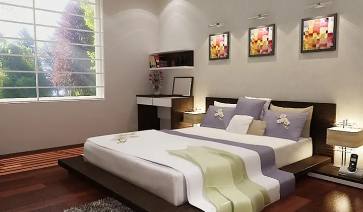 Màu sơn phòng ngủ đẹp hiện đại nhất 2017 theo phong thủy