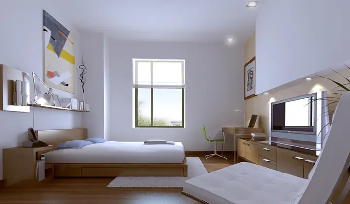 Màu sơn phòng ngủ đẹp hiện đại 2019