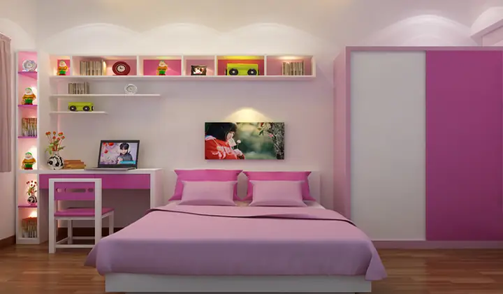 Màu sơn phòng ngủ đẹp hiện đại 2019