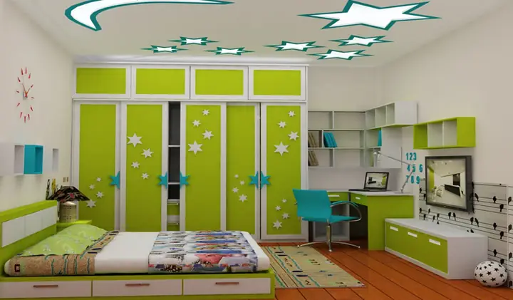 Màu sơn phòng ngủ đẹp hiện đại 2019