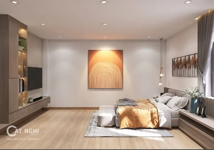 Khám Phá Các Mẫu Thiết Kế Phòng Ngủ Đặt Giường Ở Giữa