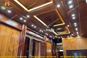 Mẫu 2: Mẫu Ốp Trần Phòng Ngủ Đẹp 2 Mẫu 2: Mẫu Ốp Trần Phòng Ngủ Đẹp 2