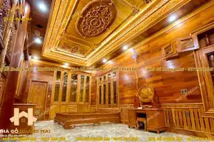 3. Mẫu Trần Gỗ Sang Trọng 3 3. Mẫu Trần Gỗ Sang Trọng 3