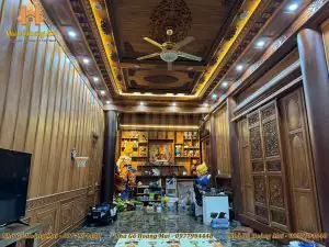 5. Mẫu Trần Gỗ Phòng Ngủ 5