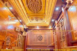 3. Mẫu Trần Gỗ Sang Trọng 3 3. Mẫu Trần Gỗ Sang Trọng 3