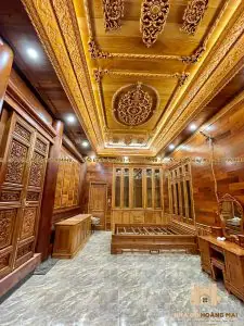3. Mẫu Trần Gỗ Sang Trọng 3 3. Mẫu Trần Gỗ Sang Trọng 3