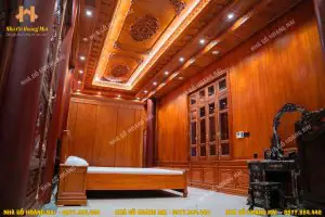 Ưu điểm nổi bật của trần gỗ gõ đỏ: Ưu điểm nổi bật của trần gỗ gõ đỏ: