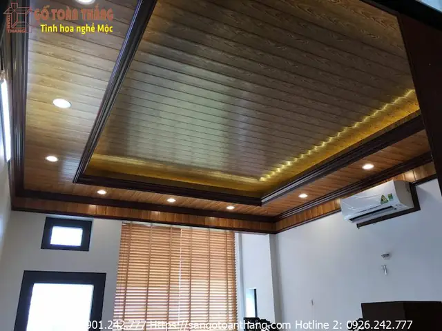 mẫu trần nhựa phòng ngủ