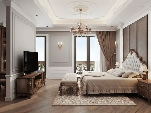 Tham khảo các mẫu trần thạch cao phòng ngủ nhà ống