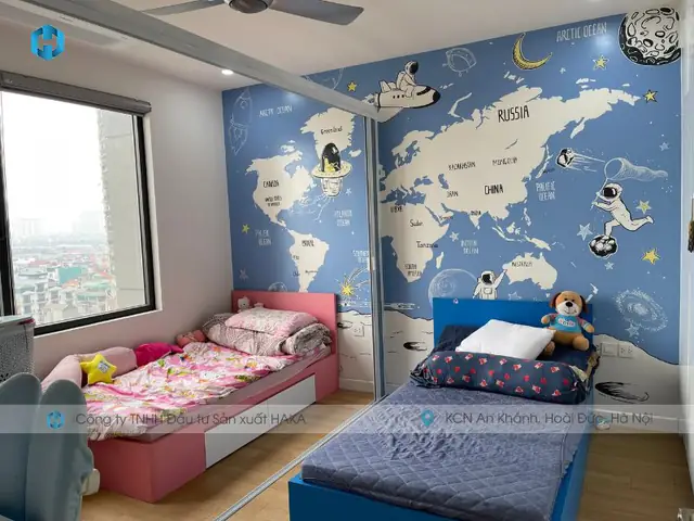 mẫu vách ngăn phòng ngủ