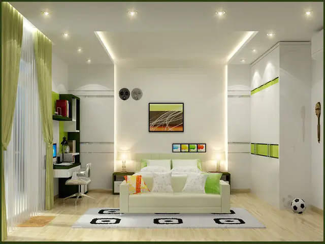 mẫu vách ngăn phòng ngủ