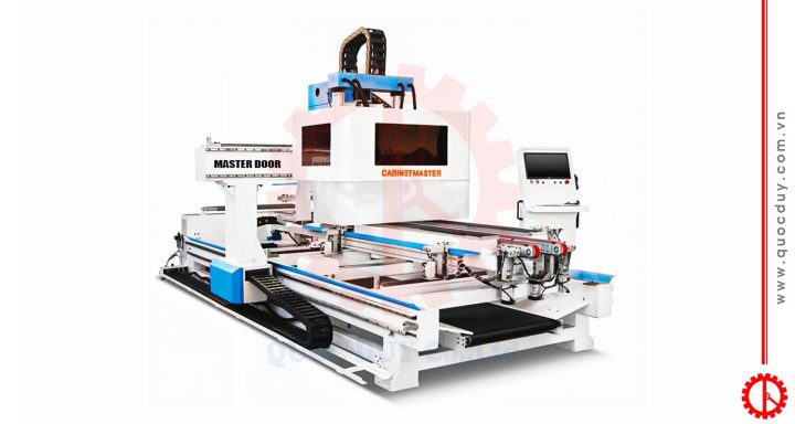 Máy CNC đa năng chuyên dụng làm cửa nhựa composite
