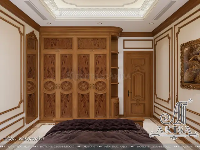 Tìm Hiểu Model 3D Phòng Ngủ Tân Cổ Điển: Hướng Dẫn Toàn Diện