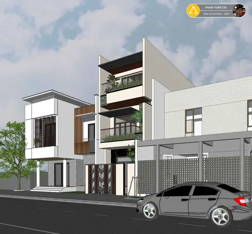 Tối Ưu Thiết Kế Với Model Sketchup Nội Thất Phòng Ngủ Chuyên Nghiệp