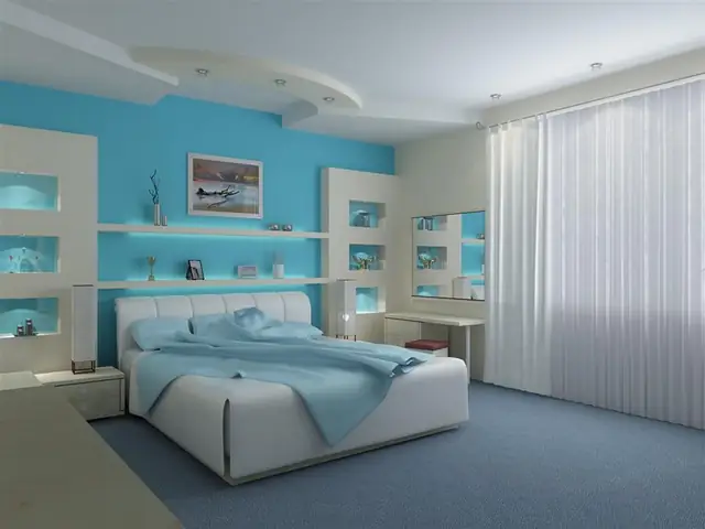 5.2. Vách ngăn phòng ngủ bằng thạch cao