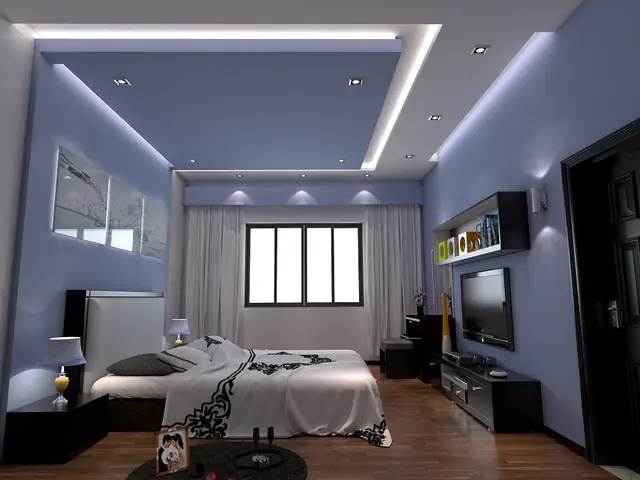 5.2. Vách ngăn phòng ngủ bằng thạch cao