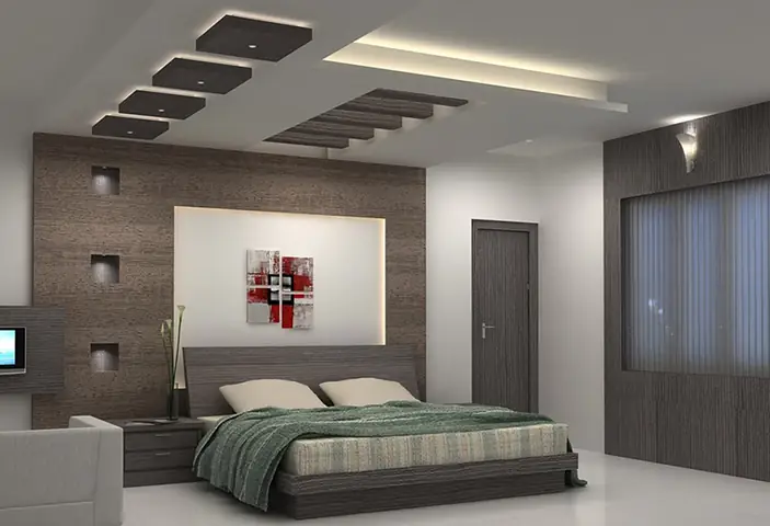 5.2. Vách ngăn phòng ngủ bằng thạch cao