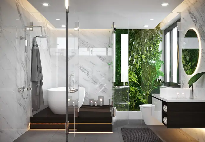 Nên đặt phòng bếp hay phòng ngủ sau cùng trong nhà ống?