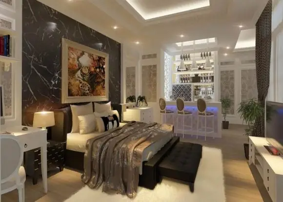 Hướng Dẫn Trang Trí Phòng Ngủ Bằng Tấm Nhựa Giả Đá